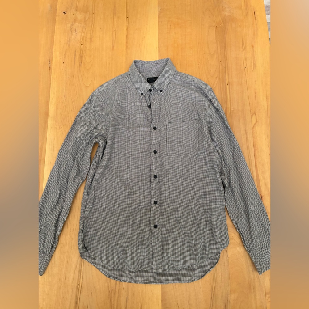 Club Monaco Houndstooth Shirt